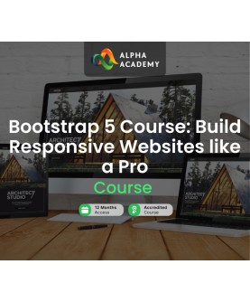 Bootstrap 5 Course: Build Responsive Websites like a Pro Alpha Academy Code Key GLOBAL